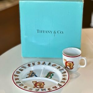 TIFFANY & CO Vintage Alphabet Bear set.